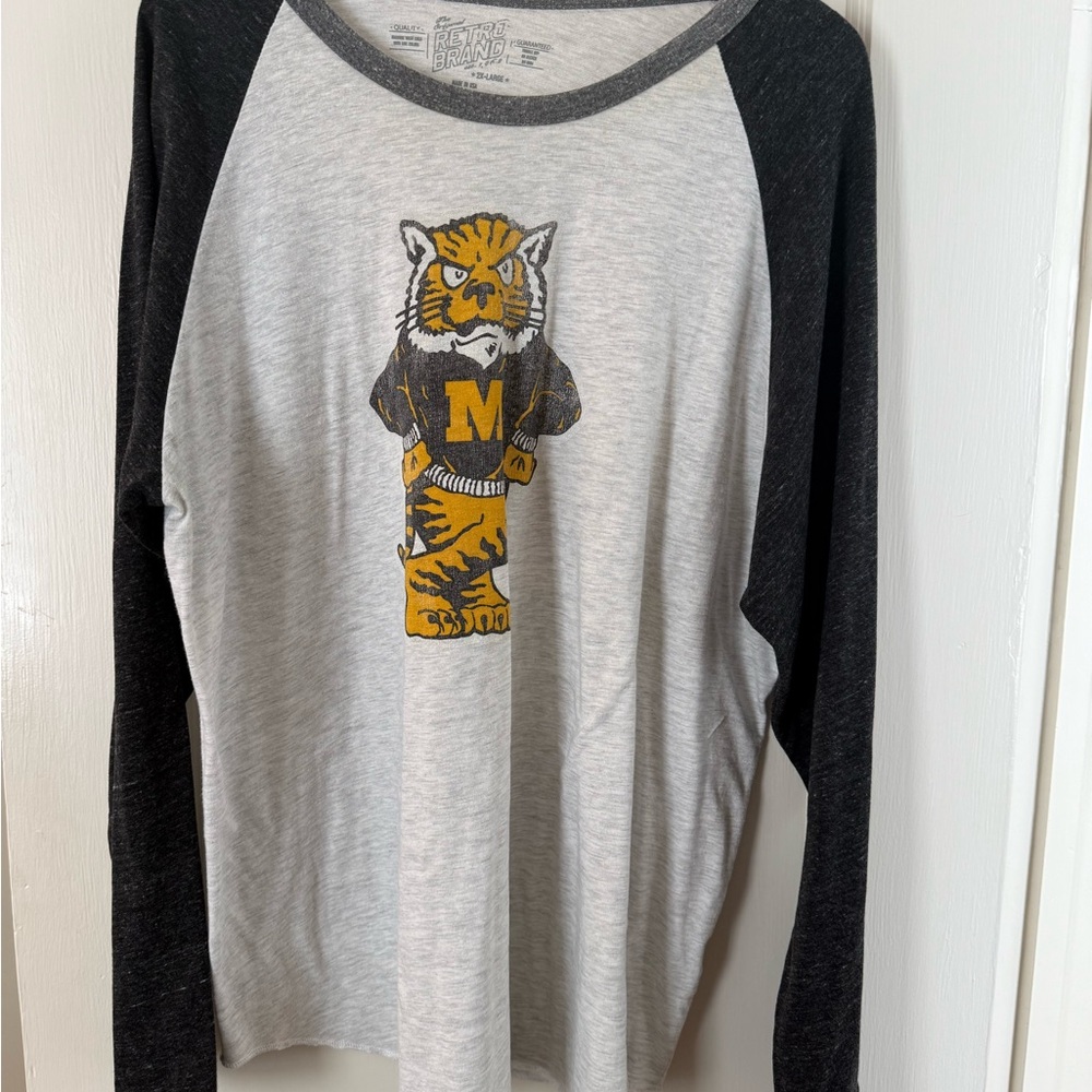 Retro Brand Mizzou Long Sleeve Tee